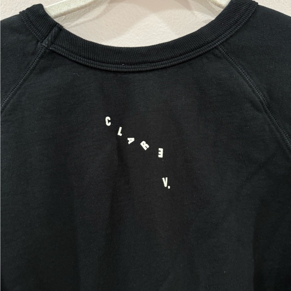 Clare V bourgeoisie sauvage graphic sweatshirt size S - Picture 7 of 11